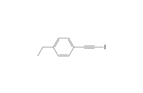 2-(p-Ethylphenyl)-1-iodoacetylene