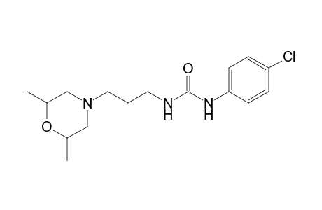 1-(4-Chloro-phenyl)-3-[3-(2,6-dimethyl-morpholin-4-yl)-propyl]-urea