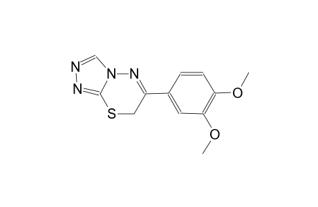 6-(3,4-Dimethoxy-phenyl)-7H-[1,2,4]triazolo[3,4-b][1,3,4]thiadiazine