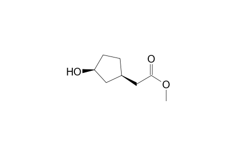 Methyl cis-3-hydroxycyclopentaneacetate