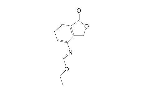 Methanimidic acid, (1,3-dihydro-1-oxo-4-isobenzofuranyl)-, ethyl ester
