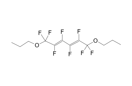 TRANS,TRANS-1,6-DIPROPYLOXY-1,1,2,3,4,5,6,6-OCTAFLUORO-2,4-HEXADIENE