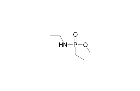 Phosphonamidic acid, N,P-diethyl-, methyl ester