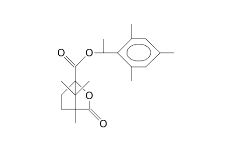 1-Mesityl-ethyl (-).omega.-camphanate
