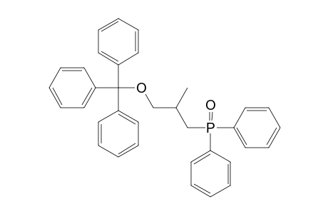 3-Diphenylphosphinoyl-2-methyl-1-triphenylmethoxypropane