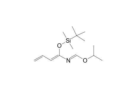 1-Isopropoxy-3-t-butyldimethylsiloxy-2-aza-1,3,5-hexatriene