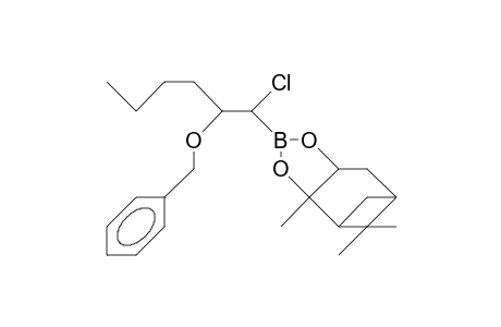 (S)-Pinanediol (1S)-(1-chloro-2-benzyloxy-hexyl) boronate