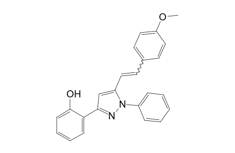 o-[5-(p-methoxystyryl)-1-phenylpyrazol-3-yl]phenol