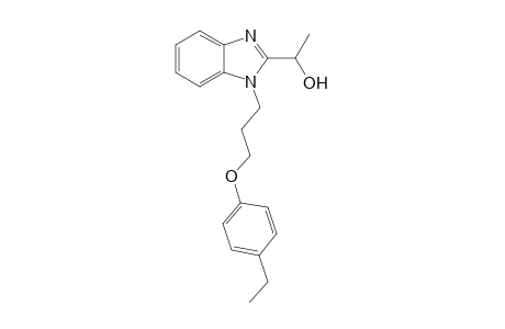 1H-1,3-Benzimidazole-2-methanol, 1-[3-(4-ethylphenoxy)propyl]-.alpha.-methyl-