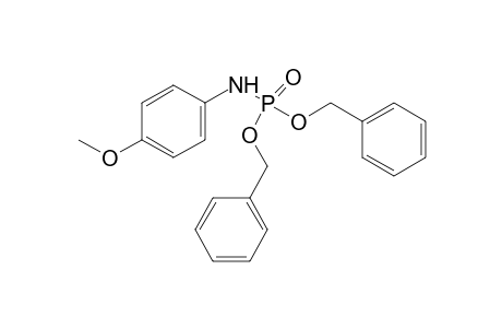 p-methoxyphenylphosphoramidic acid, dibenzyl ester