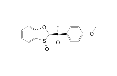 (2R,S(S))-2-[(1R)-1-(4-METHOXYPHENYL)-1-HYDROXYETHYL]-1,3-BEZOXATHIOL-3-(2H)-OXIDE