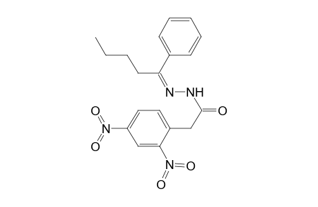 2-(2,4-dinitrophenyl)-N-[(Z)-1-phenylpentylideneamino]acetamide