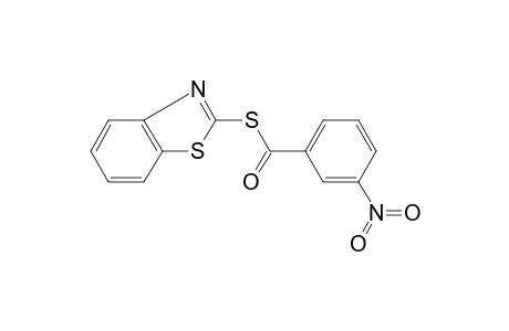 S-(1,3-Benzothiazol-2-yl) 3-nitrobenzenecarbothioate