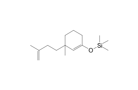 3-Methyl-3-(3-methylbut-3-enyl)-1-trimethylsilyloxycyclohex-1-ene