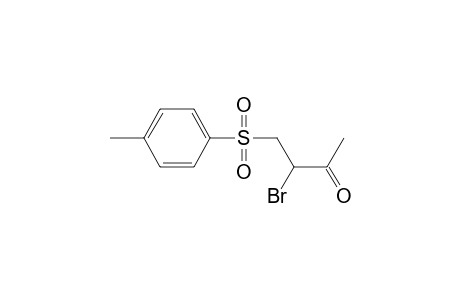 3-bromo-4-(4-methylphenyl)sulfonylbutan-2-one