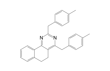 2,4-Bis(4-methylbenzyl)-5,6-dihydrobenzo[h]quinazoline