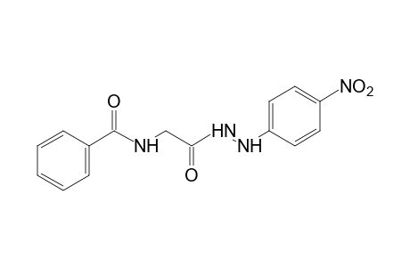 hippuric acid, 2-(p-nitrophenyl)hydrazide