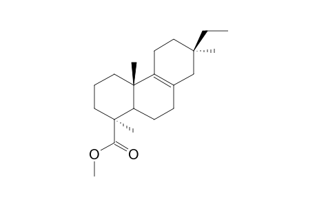 [1R-(1.alpha.,4a.beta.,7.beta.,10-a.alpha.)]- 7-ethyl-1,2,3,4,4a,5,6,7,8,9,10,10a-dodecahydro-1,4a,7-trimethyl-1-phenanthrene-carboxylic acid, methyl ester