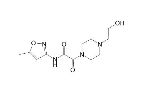 1-piperazineacetamide, 4-(2-hydroxyethyl)-N-(5-methyl-3-isoxazolyl)-alpha-oxo-
