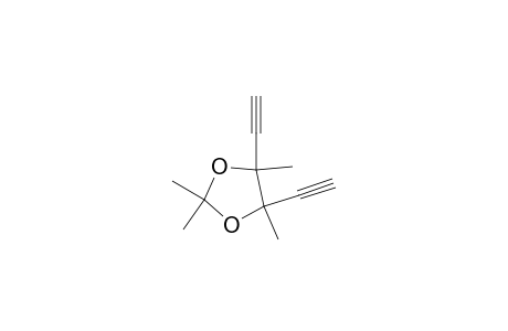 4,5-Diethynyl-2,2,4,5-tetramethyl-1,3-dioxolane