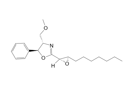 1,2-Epoxy-1-(4'-methoxymethyl)-5'-phenyl-2'-oxazolin-2'-yl)-nonane