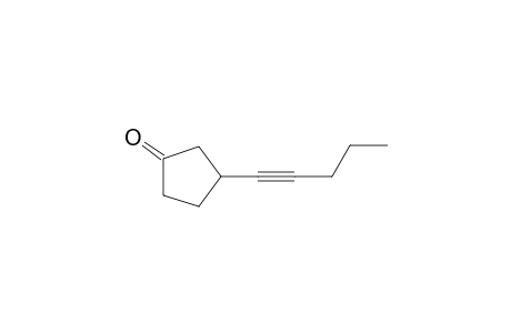 3-Pent-1-ynyl-1-cyclopentanone