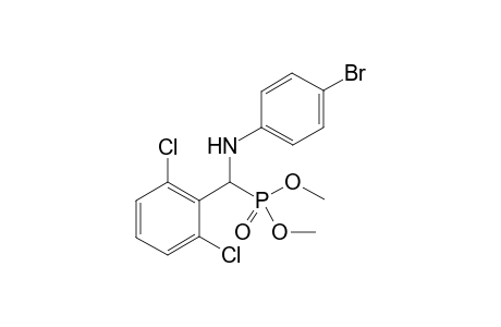 4-bromo-N-[(2,6-dichlorophenyl)-dimethoxyphosphoryl-methyl]aniline