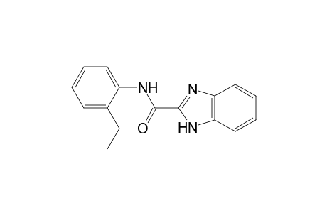 1H-Benzimidazole-2-carboxamide, N-(2-ethylphenyl)-