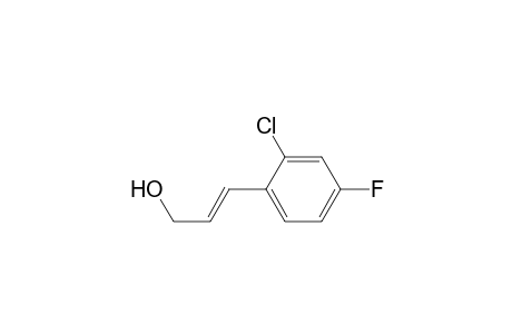 (E)-3-(2'-Chloro-4'-fluorophenyl)prop-2-en-1-ol