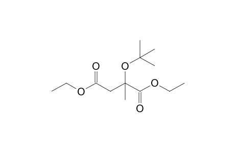 Diethyl 2-(t-butoxy)-2-methylbutane-1,4-dioate