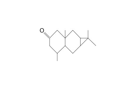 1,4,4,8-Tetramethyl-tricyclo(5.4.0.0/3,5/)undecan-10-one