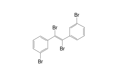 (Z) and (E)-.alpha.,.beta.,3,3'-Tetrabromostibene