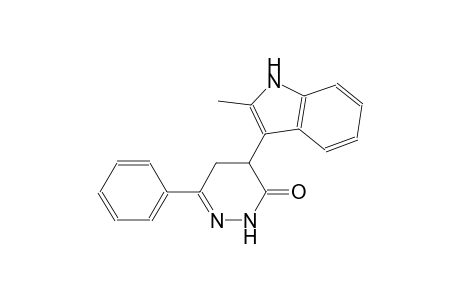 4-(2-Methyl-1H-indol-3-yl)-6-phenyl-4,5-dihydro-3(2H)-pyridazinone