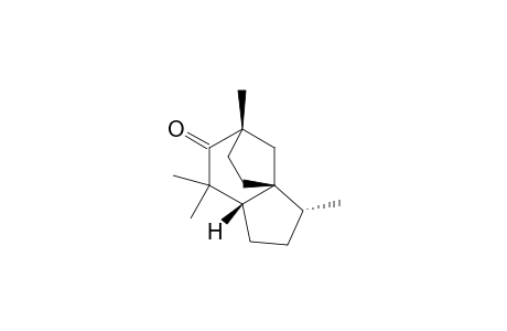 (1R*,2R*,5S*,8S*)-2,6,6,8-Tetramethyltricyclo[6.2.1.0(1,5)]undecane-7-one