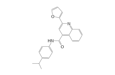 2-(2-furyl)-N-(4-isopropylphenyl)-4-quinolinecarboxamide