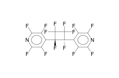 TRANS-1,2-BIS(2',3',5',6'-TETRAFLUOROPYRIDYL)HEXAFLUOROCYCLOBUTANE