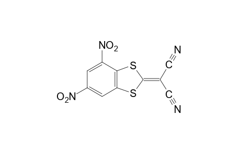4,6-dinitro-1,3-benzodithiole-deltasquare,alpha-malononitrile