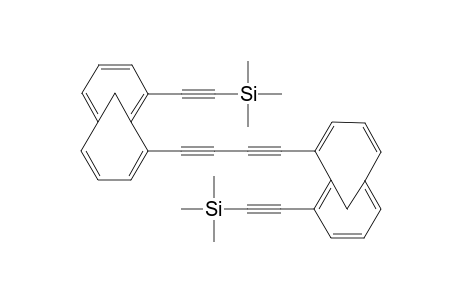 1,4-bis {10'-(Trimethylsilyl) ethynylbicyclo[4.4.1]undeca-1,3,5,7,9-pentaen-2'-yl} butadiyne