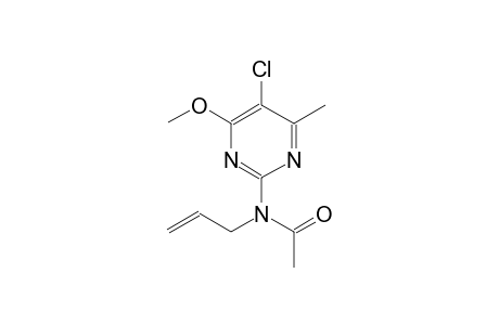 acetamide, N-(5-chloro-4-methoxy-6-methyl-2-pyrimidinyl)-N-(2-propenyl)-