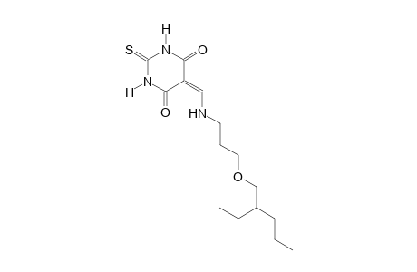 5-[({3-[(2-ethylpentyl)oxy]propyl}amino)methylene]-2-thioxodihydro-4,6(1H,5H)-pyrimidinedione