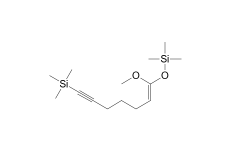 1-Methoxy-7-trimethylsilyl-1-trimethylsilyloxy-1-hepten-6-yne