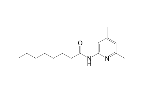 N-(4,6-dimethyl-2-pyridinyl)octanamide