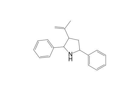 Pyrrolidine, 3-(1-methylethenyl)-2,5-diphenyl-