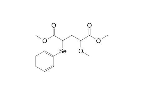 Dimethyl 2-methoxy-4-(phenylseleno)pentanedioate