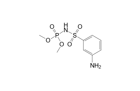 Phosphoramidic acid, N-[(3-aminophenyl)sulfonyl]-, dimethyl ester