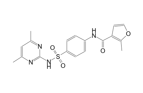 N-(4-{[(4,6-dimethyl-2-pyrimidinyl)amino]sulfonyl}phenyl)-2-methyl-3-furamide