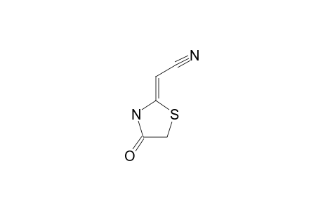 (4-OXO-1,3-THIAZOLIDIN-2-YLIDENE)-ACETONITRILE