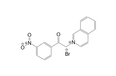 2-[2-(3-nitrophenyl)-2-oxoethyl]isoquinolinium bromide
