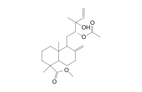 Methyl (12R)-12-Acetoxy-13-hydroxy-labda-8(17),14-dien-19-oate