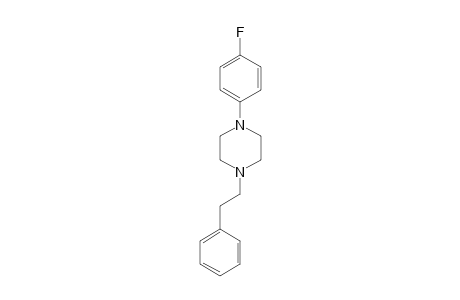 1-(4-FLUOROPHENYL)-4-(2-PHENYL-1-ETHYL)-PIPERAZINE